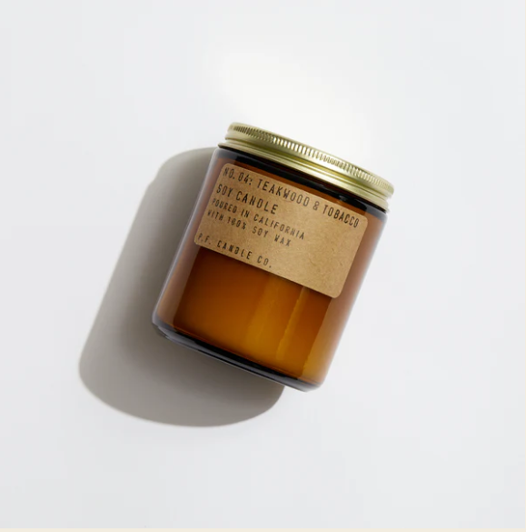 Candela P.F. Candle Co. - Teakwood & Tobacco